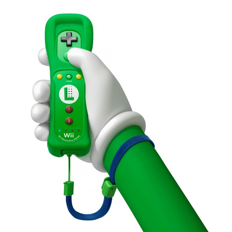 Wii/Wii U remote - Luigi