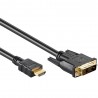 HDMi - DVi-D SL 2m