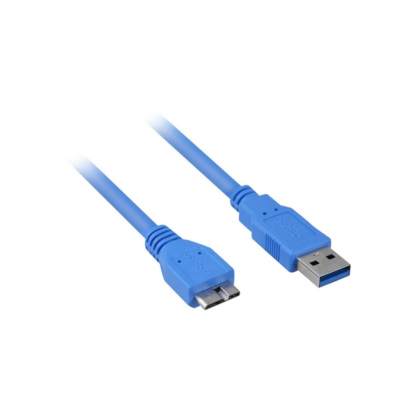 USB 3.0 A - USB Micro B, 1m