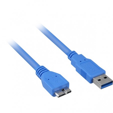 USB 3.0 A - USB Micro B, 1m