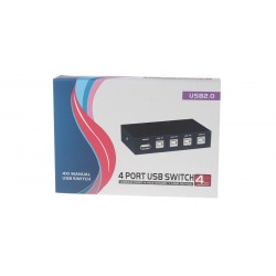 USB Switch - 4 poorts