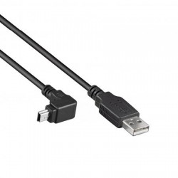 USB2.0 - Mini USB Haaks, 1.8m
