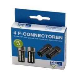 4 F-Connectoren