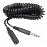 Jack 6.35mm verlengkabel, 5m