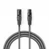XLR verlengkabel, 10m