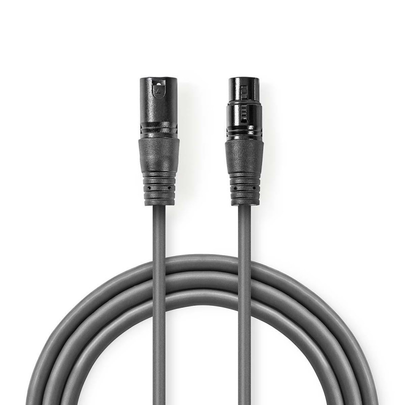 XLR verlengkabel, 3m