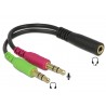Jack 3.5mm Headset kabel