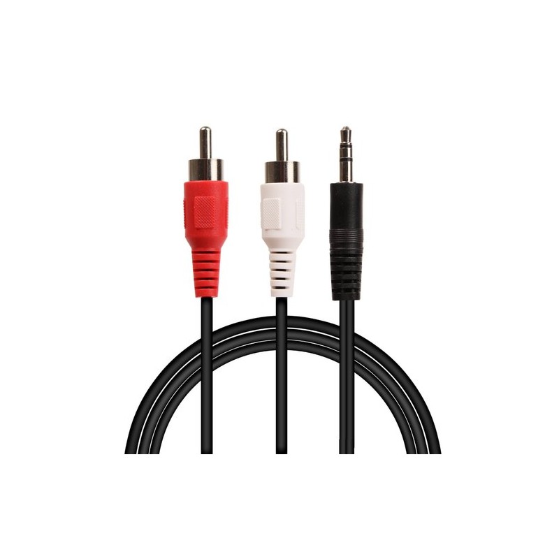 Jack 3.5mm - RCA, 1m