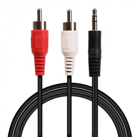 Jack 3.5mm - RCA, 1m