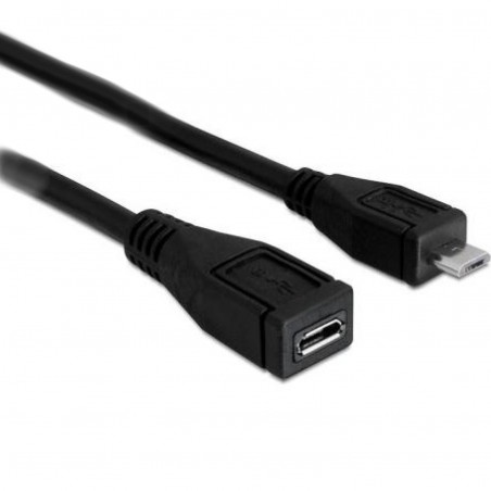 MicroUSB B - verlengkabel 20cm