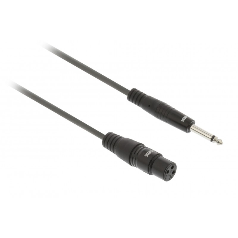 XLR Female - Jack 6.35mm, 1.5m