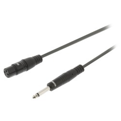XLR Female - Jack 6.35mm, 1.5m
