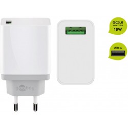 Quick charger, USB 18W