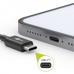 USB-C - USB-C kabel, 1m