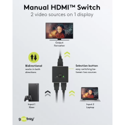 HDMi Switch 1 naar 2