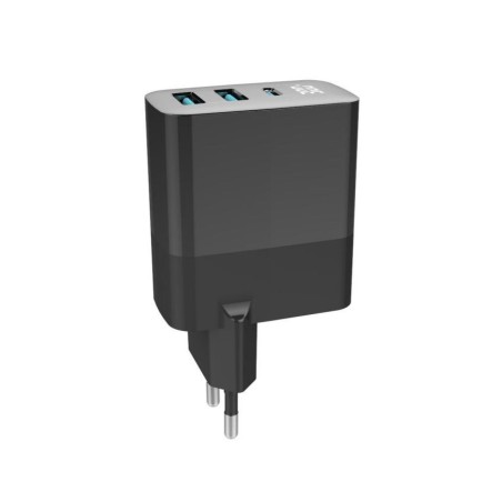 Charger, 2xUSB 1xUSB-C, 30W