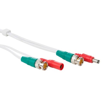 CCTV BNC kabel, 18m - wit