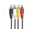 4x RCA - 4x RCA, 1.5m