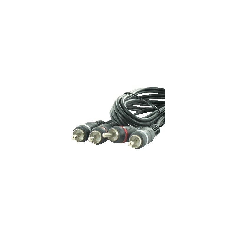 2x RCA - 2x RCA, 2.5m