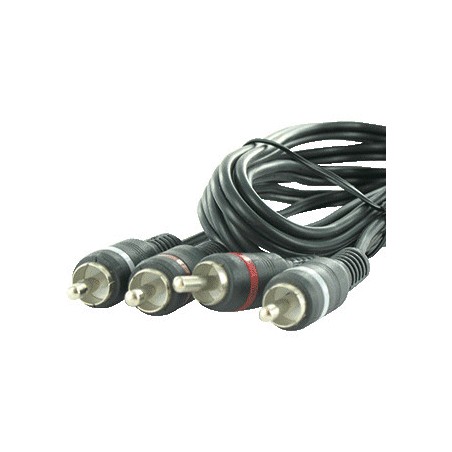 2x RCA - 2x RCA, 2.5m