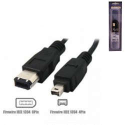 Firewire 6p-4p, 1.8m