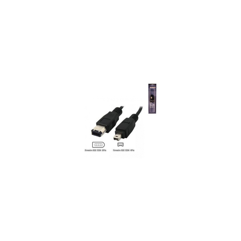 Firewire 6p-4p, 1.8m