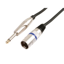 XLR M - Jack 6.35mm, 6m