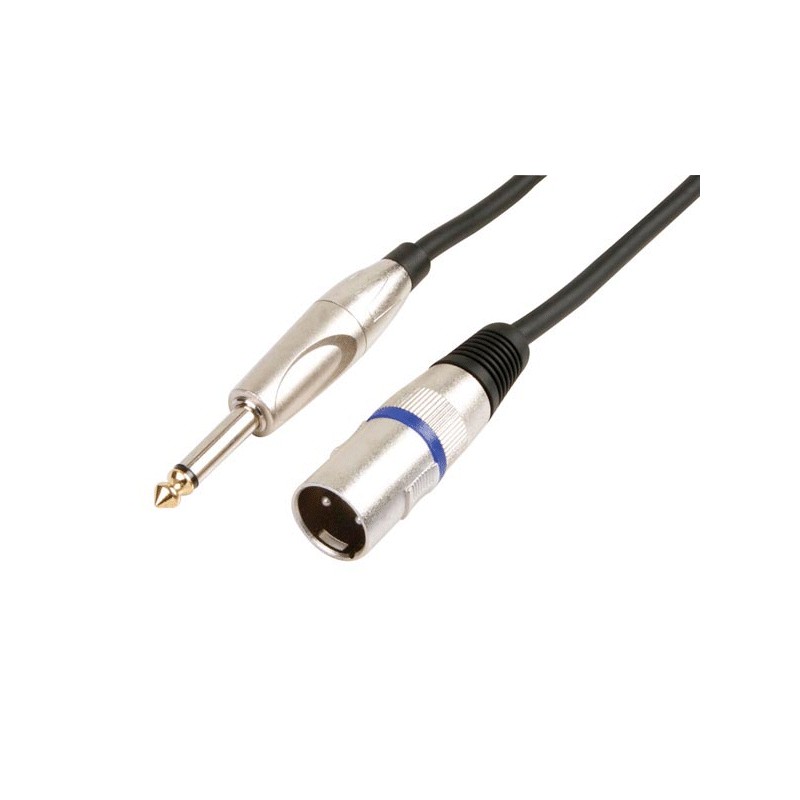 XLR M - Jack 6.35mm, 6m