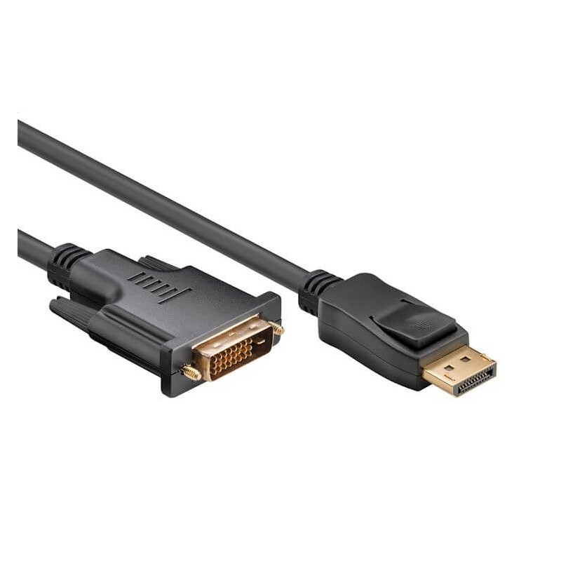 Displayport - DVi-D, 1m