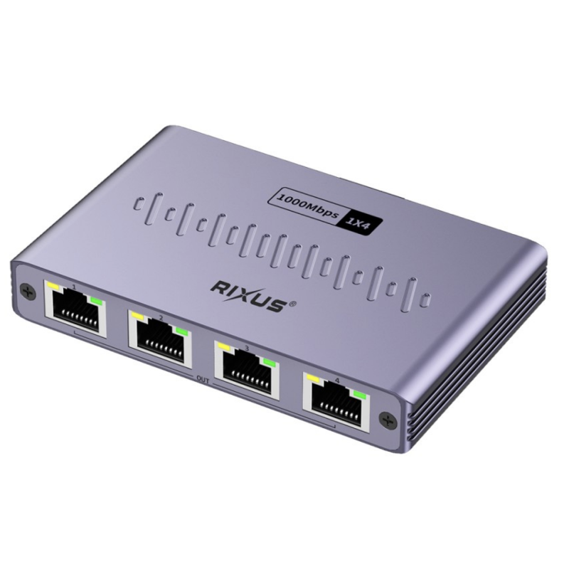 Rixus Ethernet Switch, 5 poorts