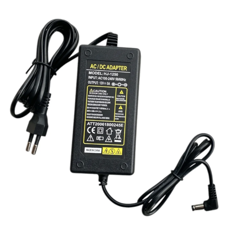 Universele adapter 12V - 5A
