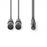 XLR - Jack 3.5mm, 3m