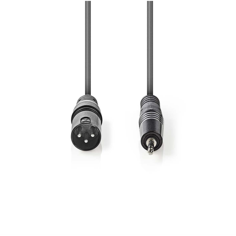 XLR Male - Jack 3.5mm - 3m