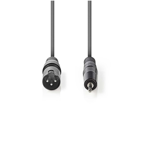 XLR Male - Jack 3.5mm - 3m