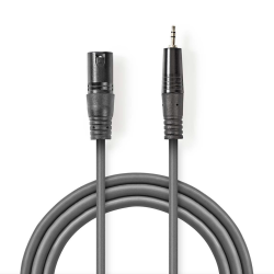 XLR Male - Jack 3.5mm - 3m