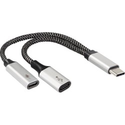 USB C Splitterkabel, 14.5cm