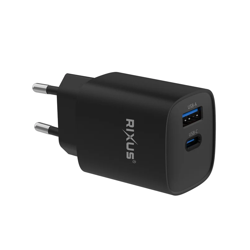 Charger, 2xUSB 1xUSB-C, 30W