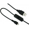 Schakelkabel USB - Micro USB - 1m
