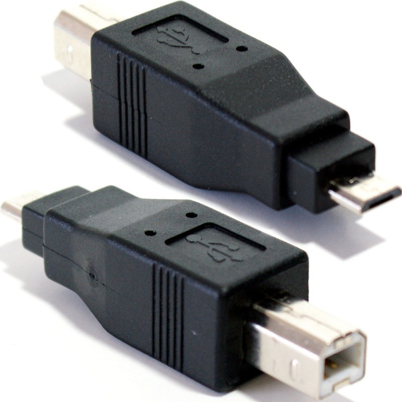 USB B - MicroUSB adapter