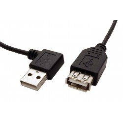 USB A - USB A Haaks